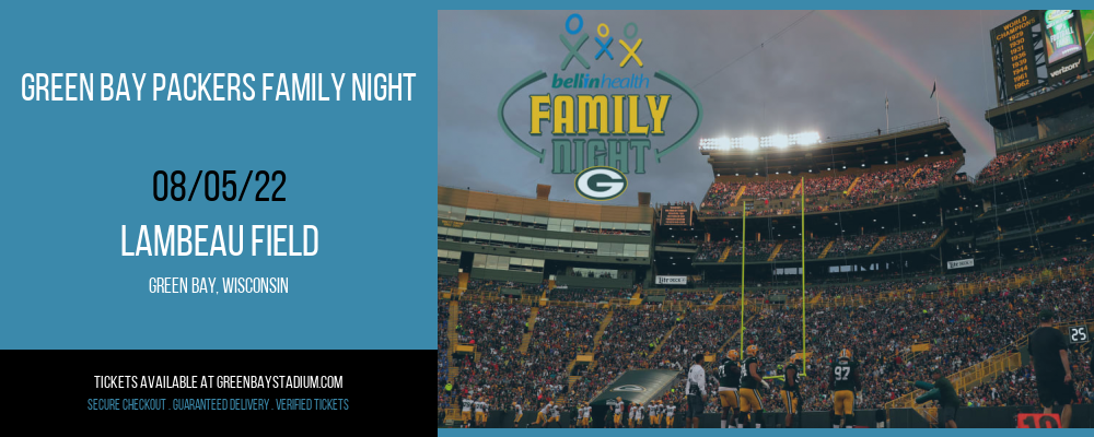 Green Bay Packers Family Night at Lambeau Field