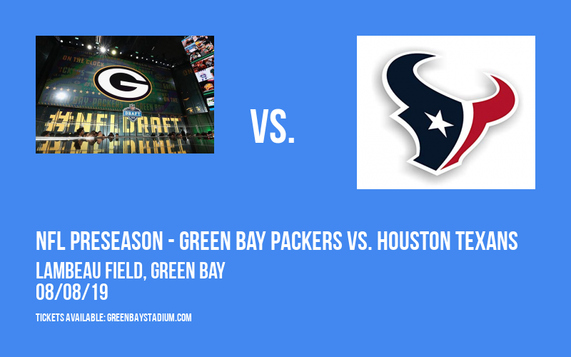 PARKING: NFL Preseason - Green Bay Packers vs. Houston Texans at Lambeau Field