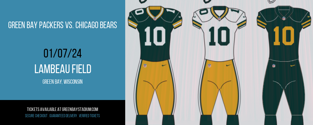 Green Bay Packers vs. Chicago Bears at Lambeau Field